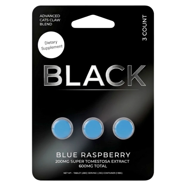 BLACK Super Tomentosa Extract Tablets (600mg - 3 Count)