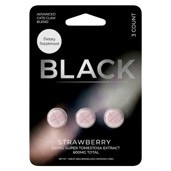 BLACK Super Tomentosa Extract Tablets (600mg - 3 Count)