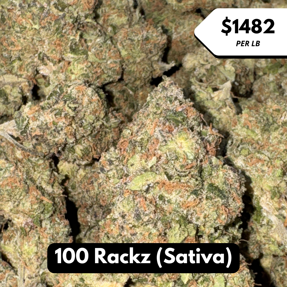 Natural THC-A Flower (Sativa ~ 100 Rackz)