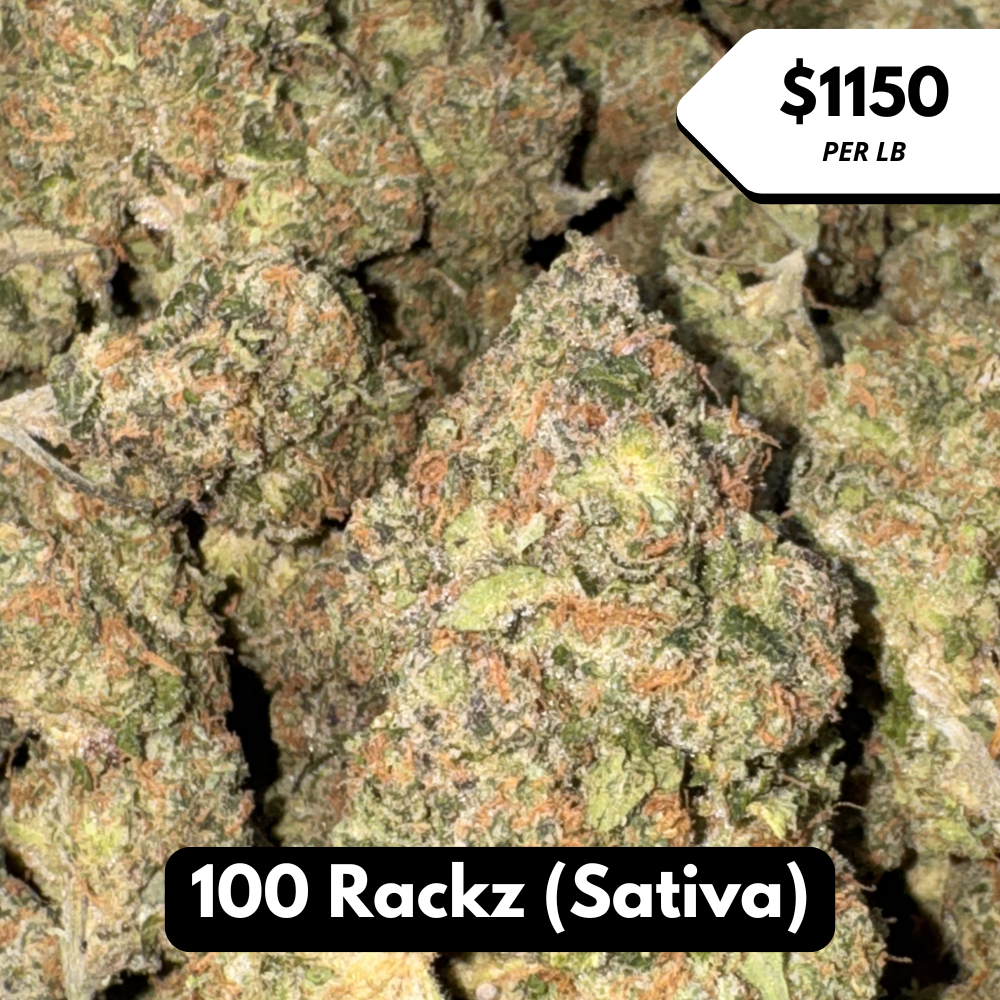 Natural THC-A Flower (Sativa ~ 100 Rackz)