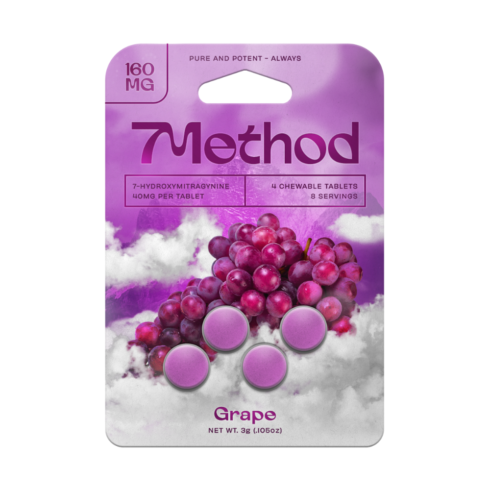 7Method 7-Hydroxymitragynine Tablets (160mg - 4 Count)