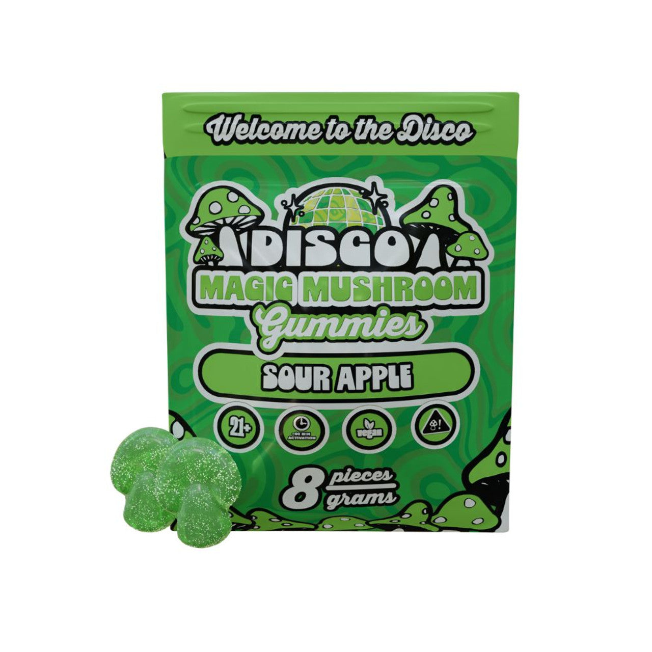 Disco Magic Mushroom Gummies (8000mg)