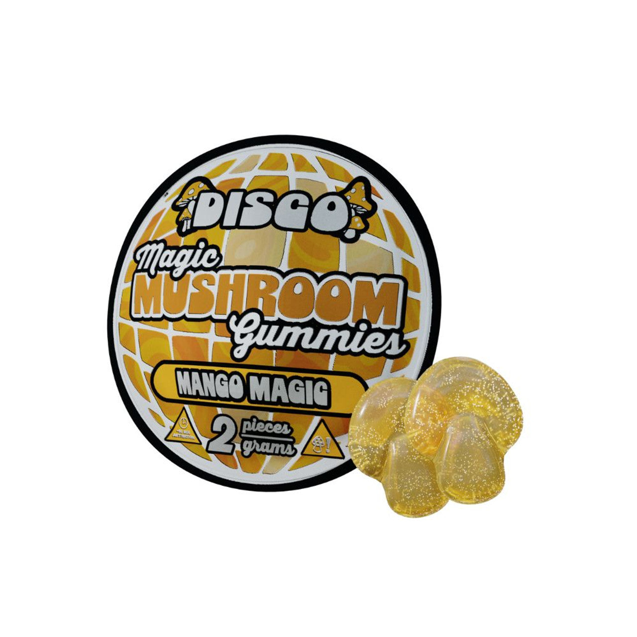 Disco Magic Mushroom Gummies (2000mg)