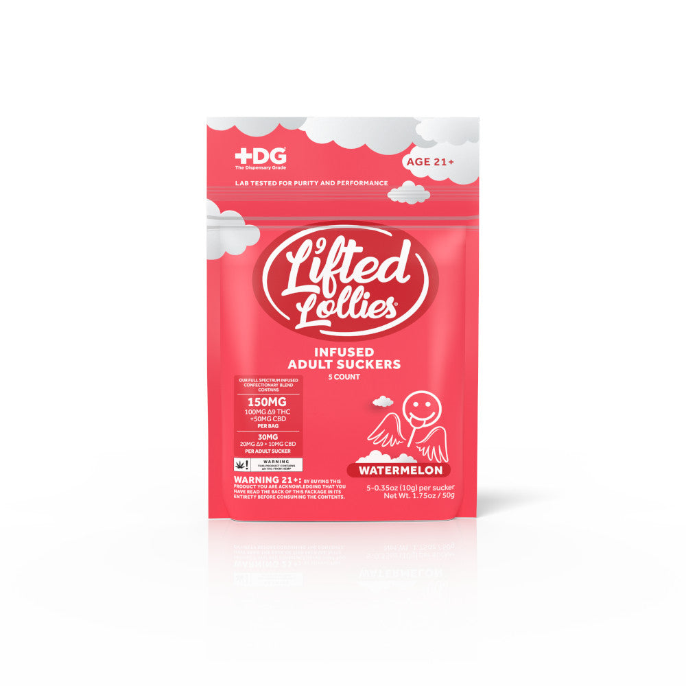 Lifted Lollies Delta 9 Infused Adult Suckers (150mg)