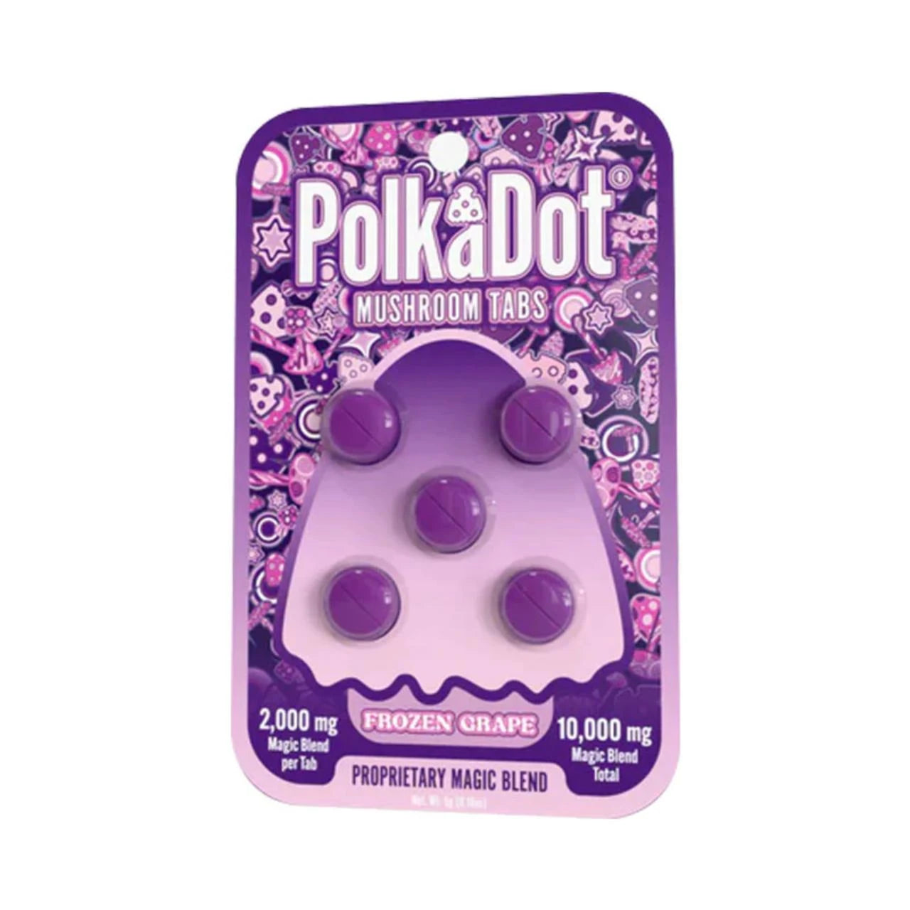 Polk a Dot Mushroom Tablets (10000mg - 5 Count)