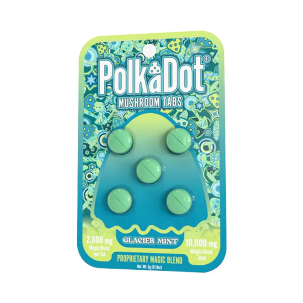 Polk a Dot Mushroom Tablets (10000mg - 5 Count)