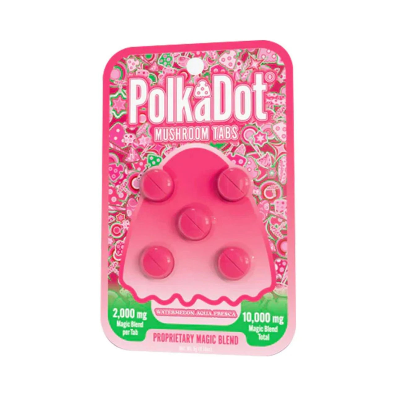 Polk a Dot Mushroom Tablets (10000mg - 5 Count)