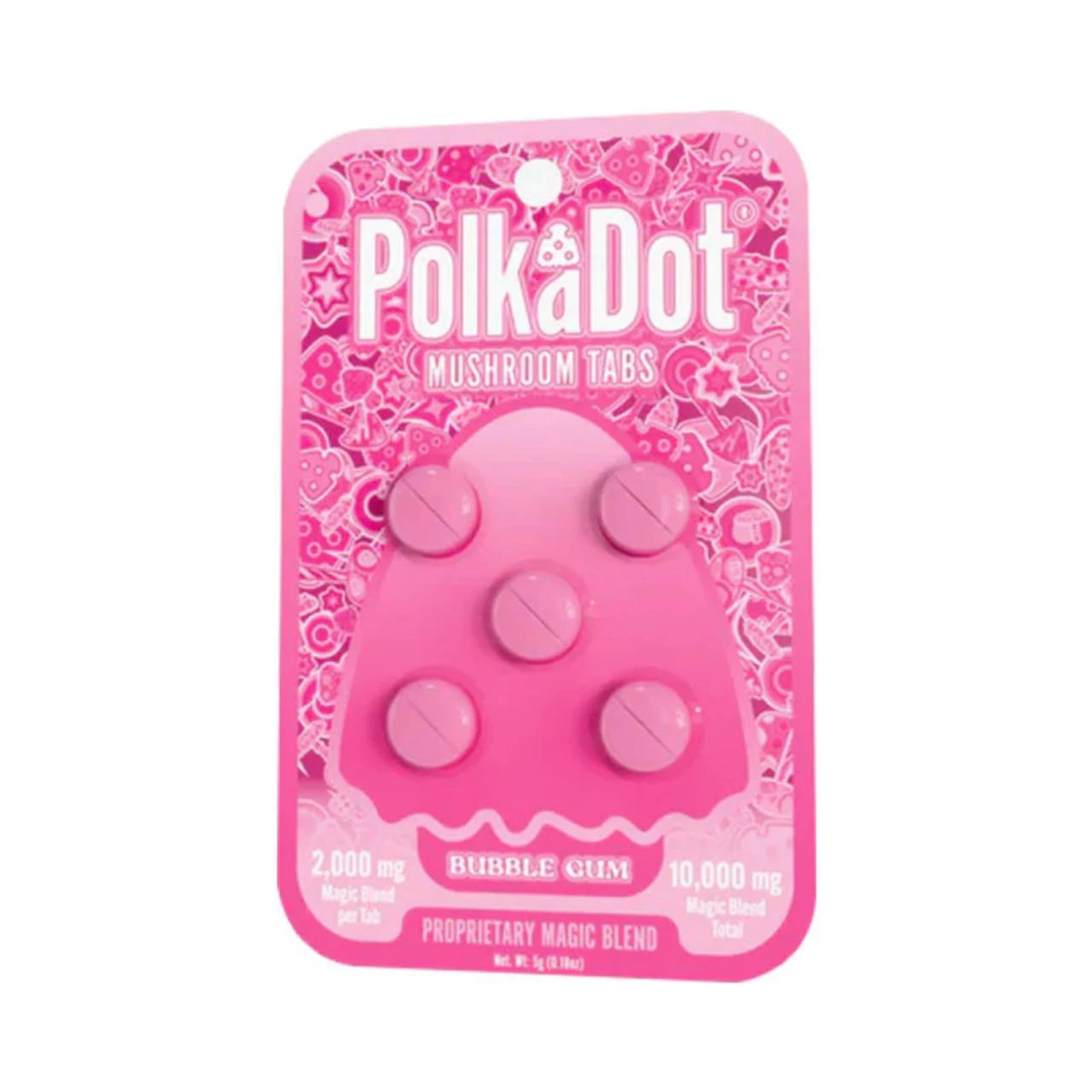 Polk a Dot Mushroom Tablets (10000mg - 5 Count)