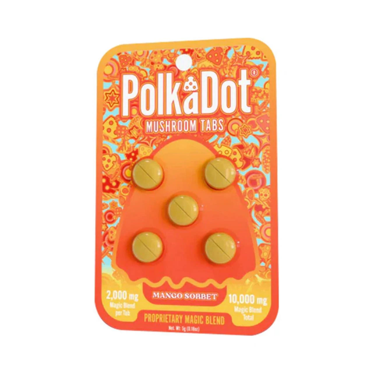 Polk a Dot Mushroom Tablets (10000mg - 5 Count)