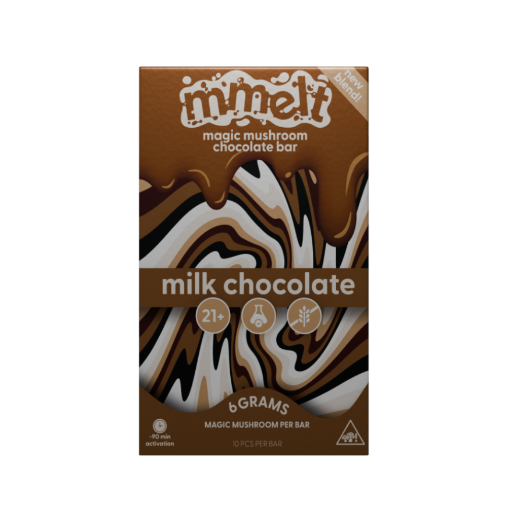mmelt Magic Mushroom Chocolate Bar