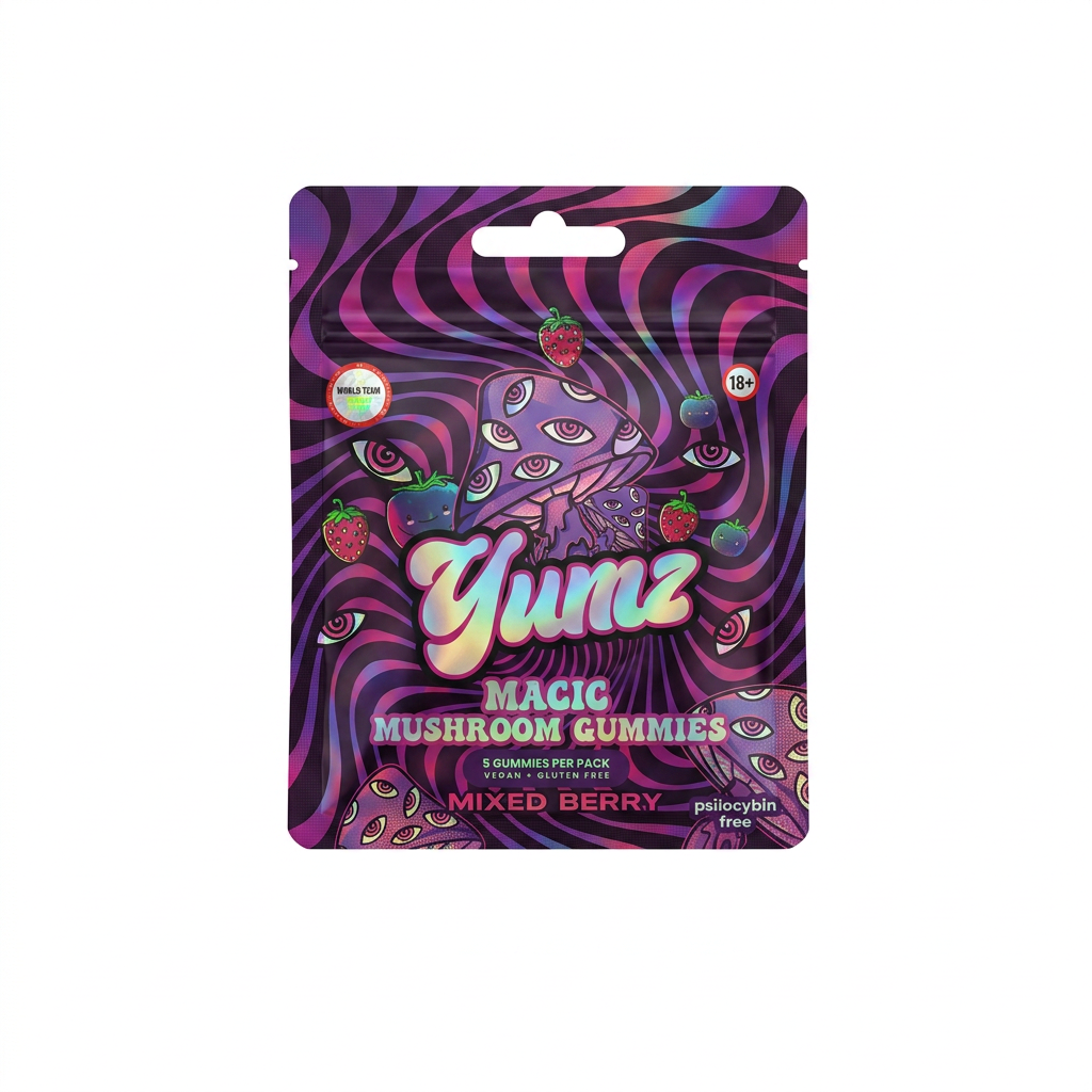 Yumz Magic Mushroom Gummies (7000mg - 5 Count)