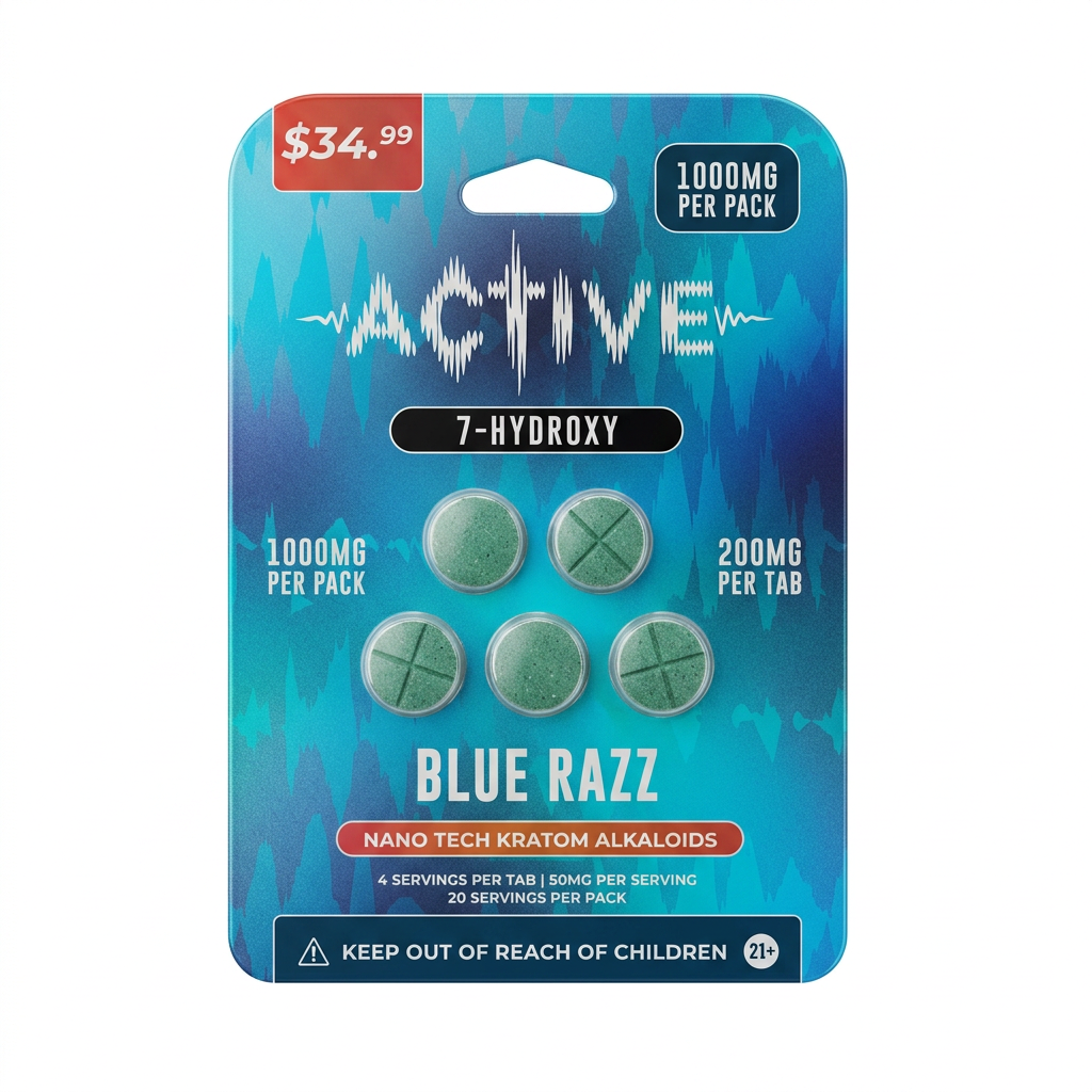 Active 7-OH + Nano Tech Tablets (1000mg - 5 Count)