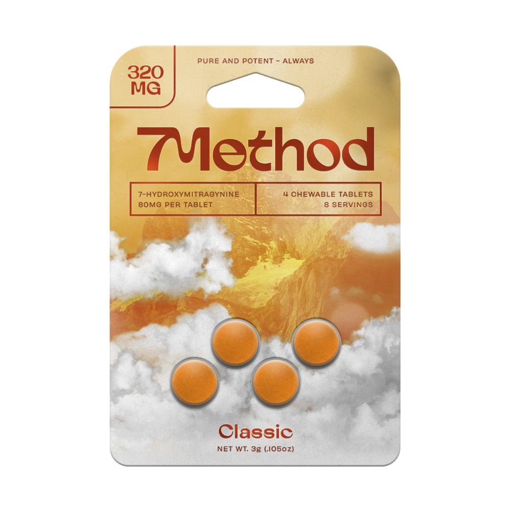 7Method 7-Hydroxymitragynine Tablets (320mg - 4 Count)