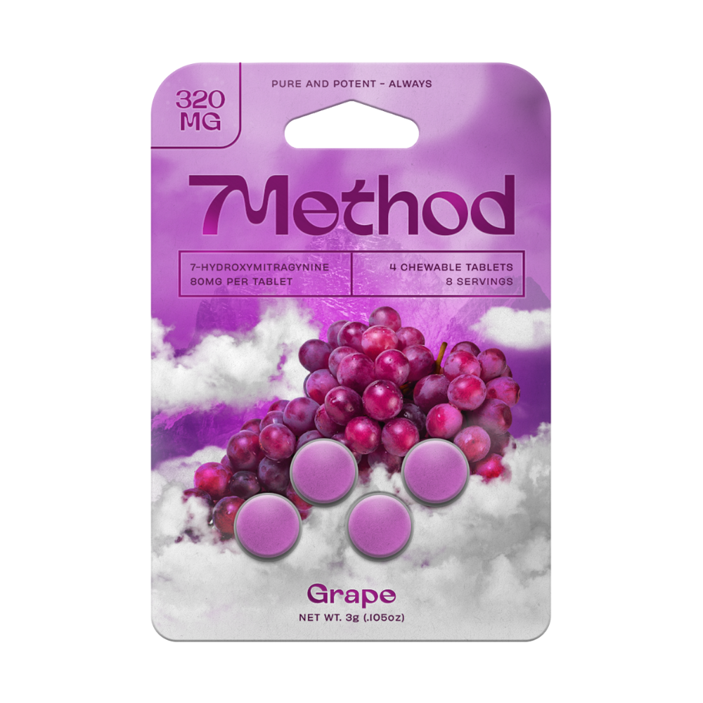 7Method 7-Hydroxymitragynine Tablets (320mg - 4 Count)