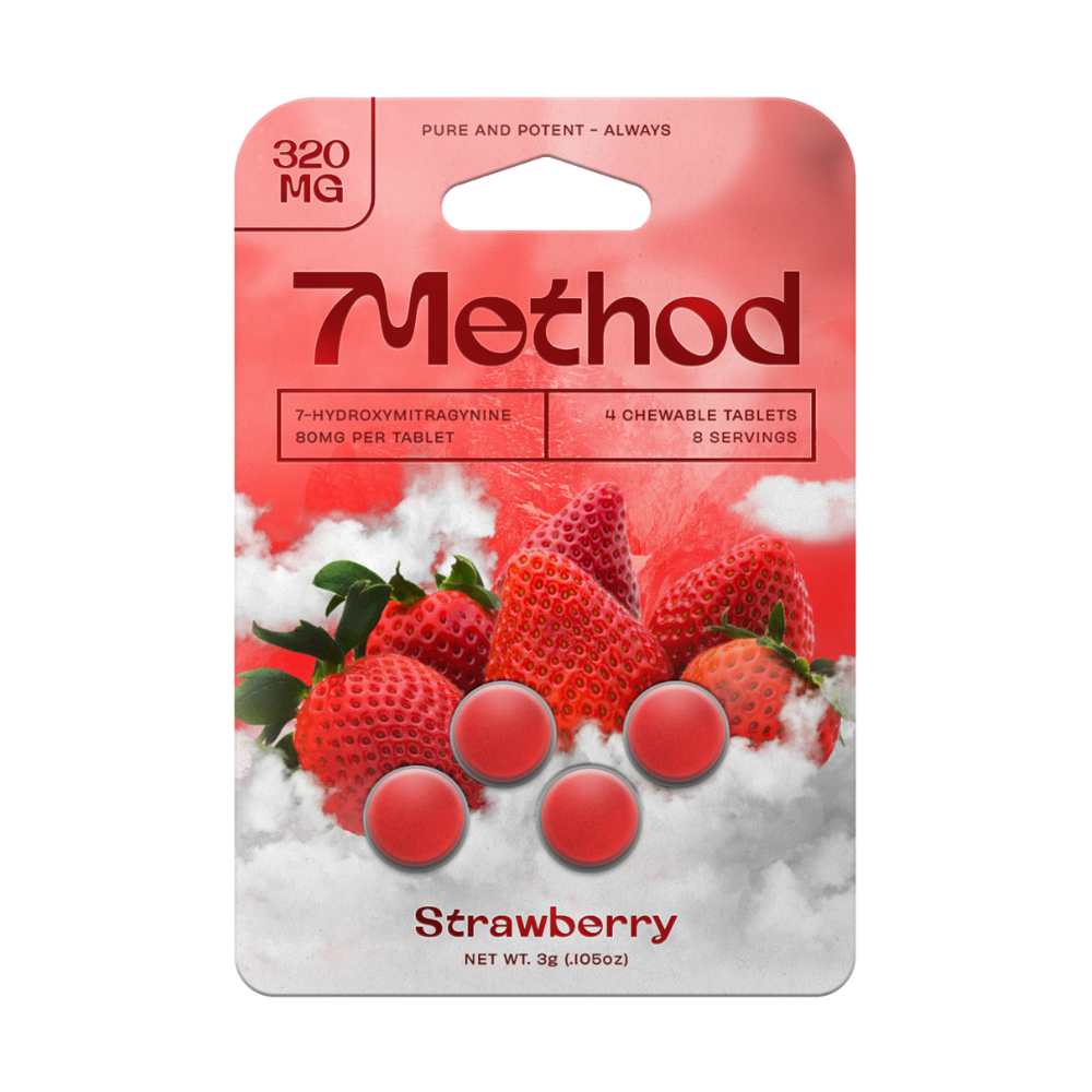 7Method 7-Hydroxymitragynine Tablets (320mg - 4 Count)