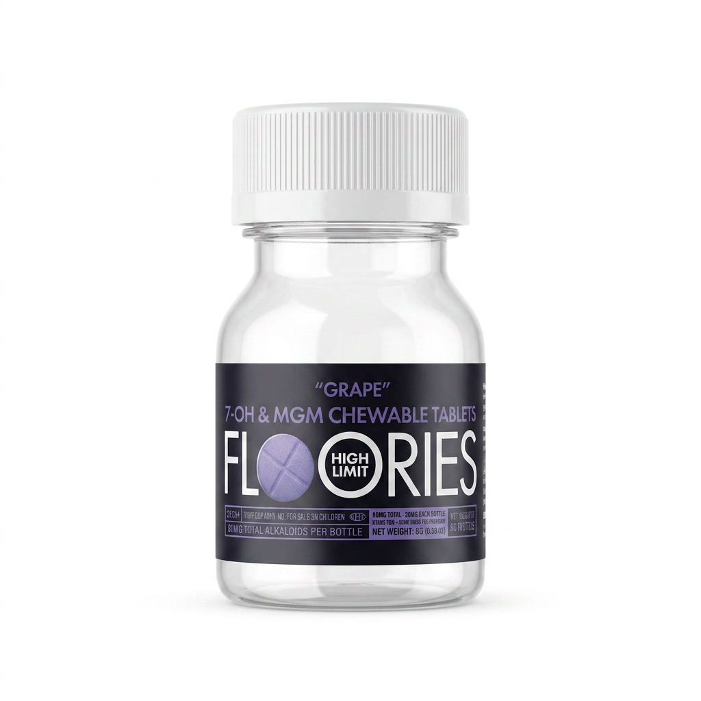 Floories High Limit 7-OH + MGM Tablets (800mg - 10 Count)