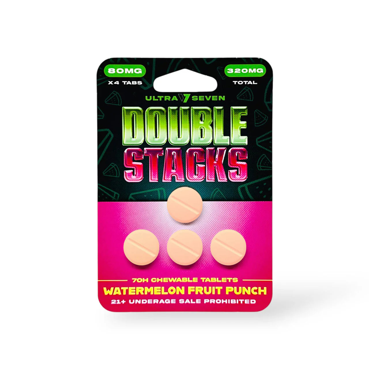 Ultra Seven Double Stacks 7-OH Tablets (320mg - 4 Count)