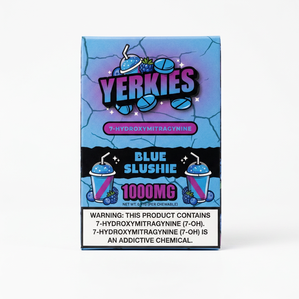 Yerkies 7-OH Tablets (1000mg - 10 Count)
