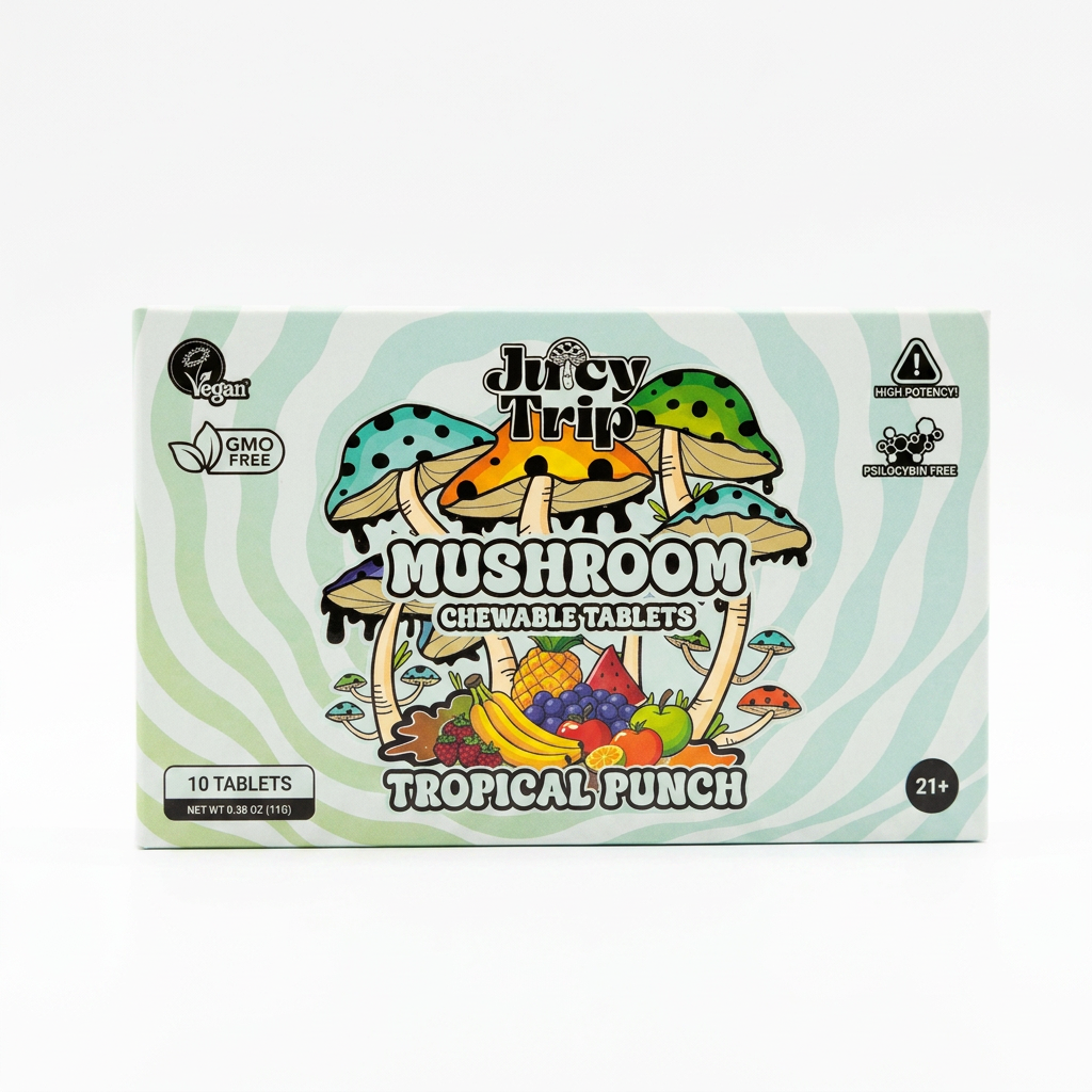 Juicy Trip Mushroom Tablets (10 Count)