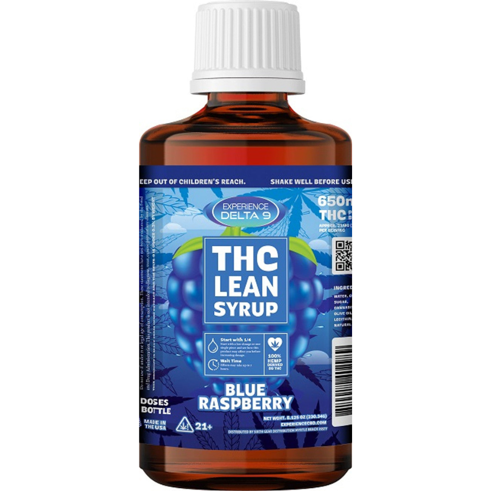Experience Delta 9 THC Lean Syrup (750mg)