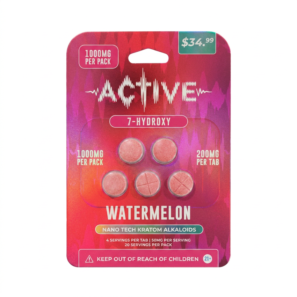 Active 7-OH + Nano Tech Tablets (1000mg - 5 Count)