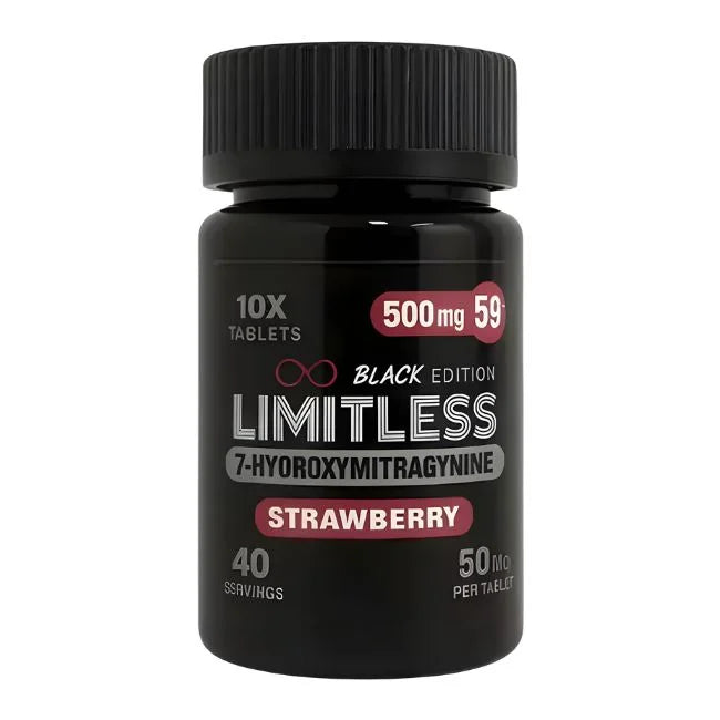Limitless Black Edition 7-OH Tablets (500mg - 10 Count)