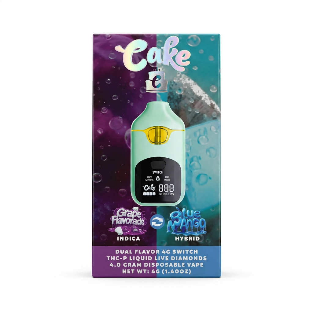Cake THC-P Dual Flavor Disposable (4000mg)