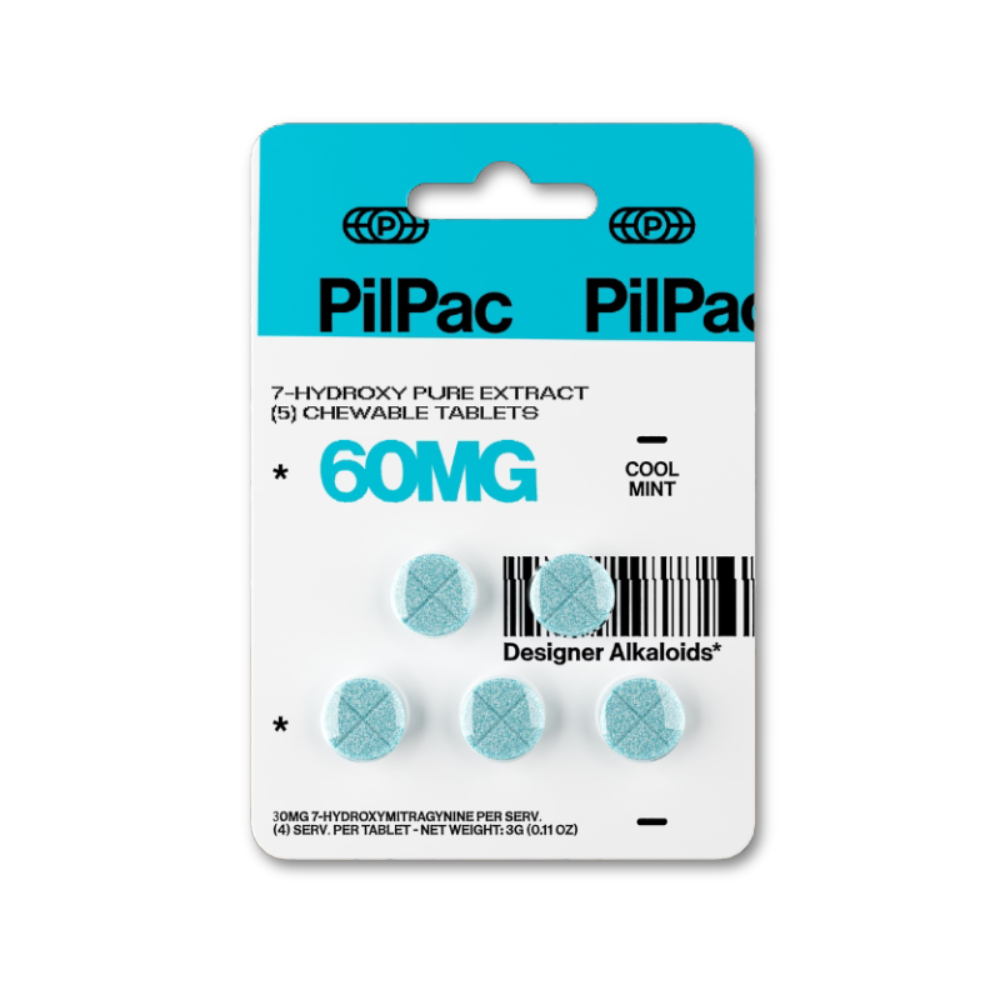 PilPac Designer 7-OH Alkaloid Tablets (300mg - 5 Count)