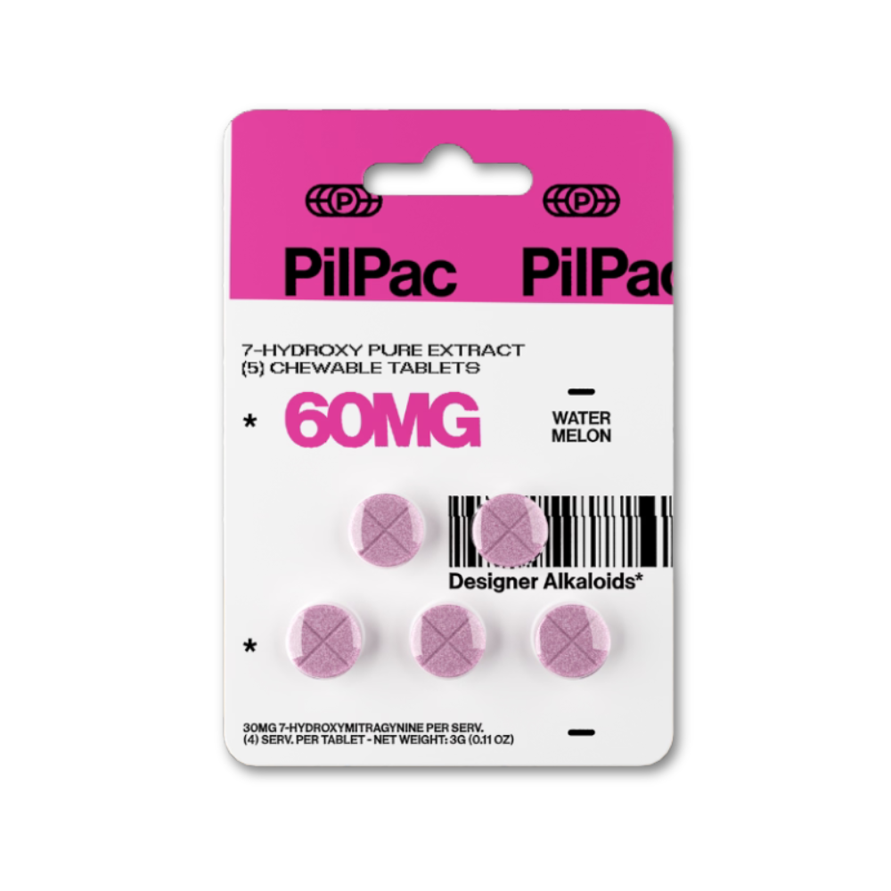 PilPac Designer 7-OH Alkaloid Tablets (300mg - 5 Count)