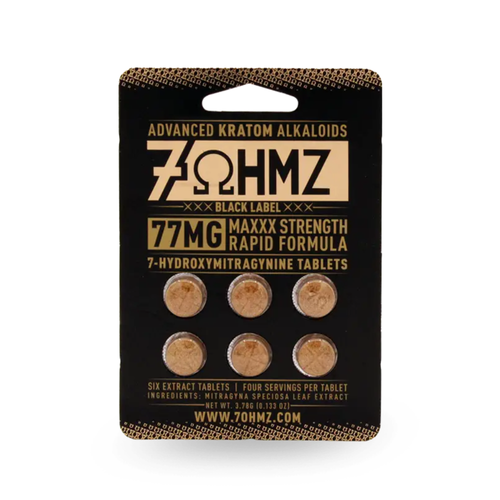 7OHMZ Maxxx Strength 7-OH Tablets (462mg - 6 Count)