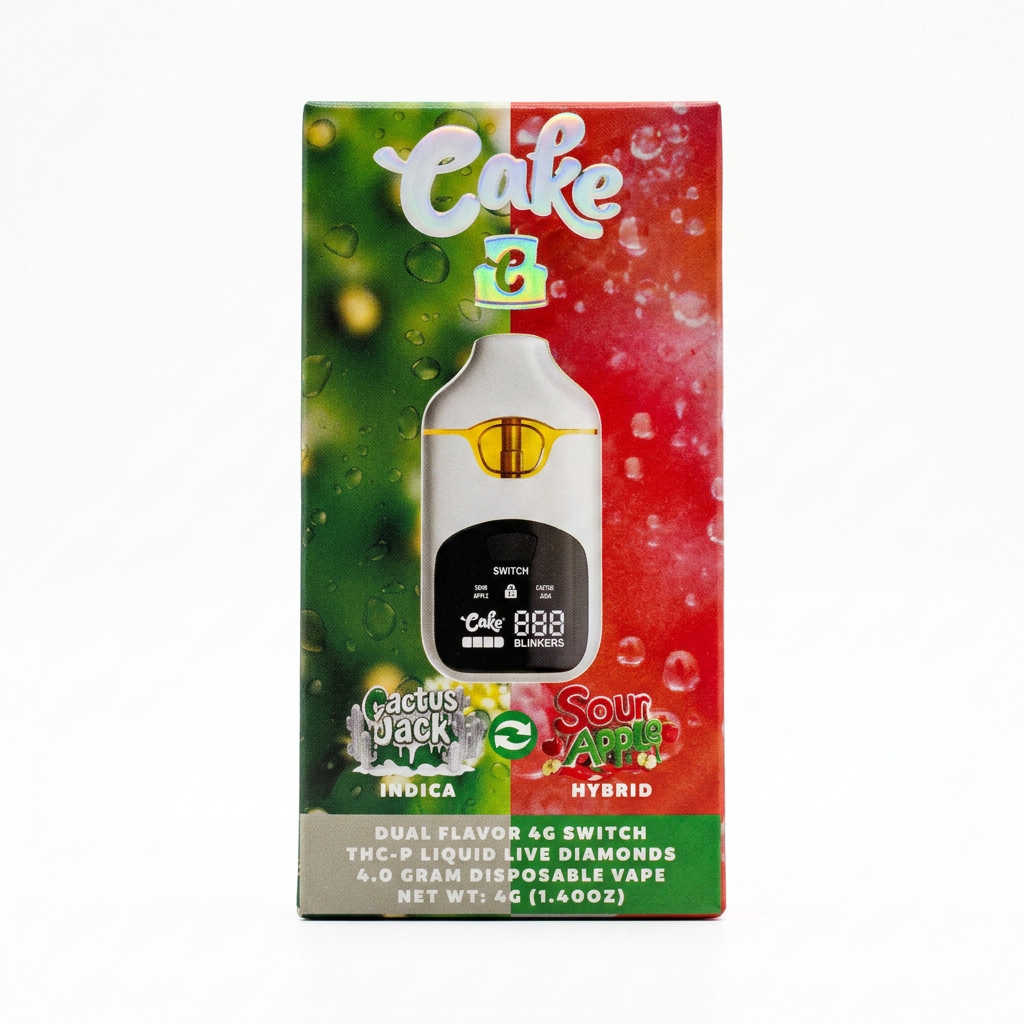 Cake THC-P Dual Flavor Disposable (4000mg)