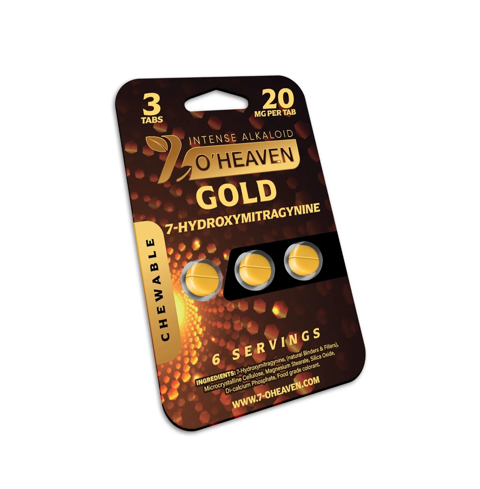 7-O’Heaven Gold Intense Alkaloid Tablets