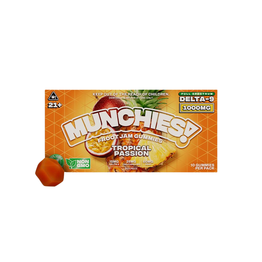 Munchies! Delta 9 Froot Jam Gummies (1000mg)