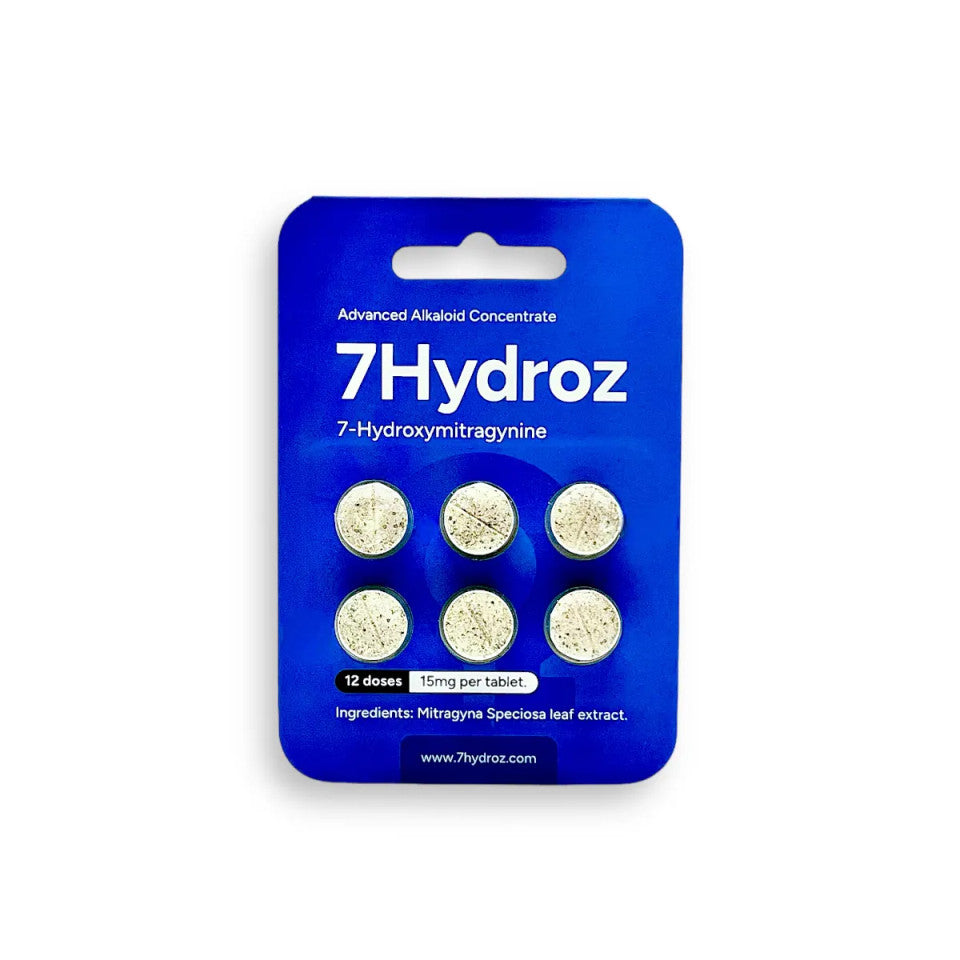 7Hydroz 7-Hydroxy Kratom Alkaloid Tablets