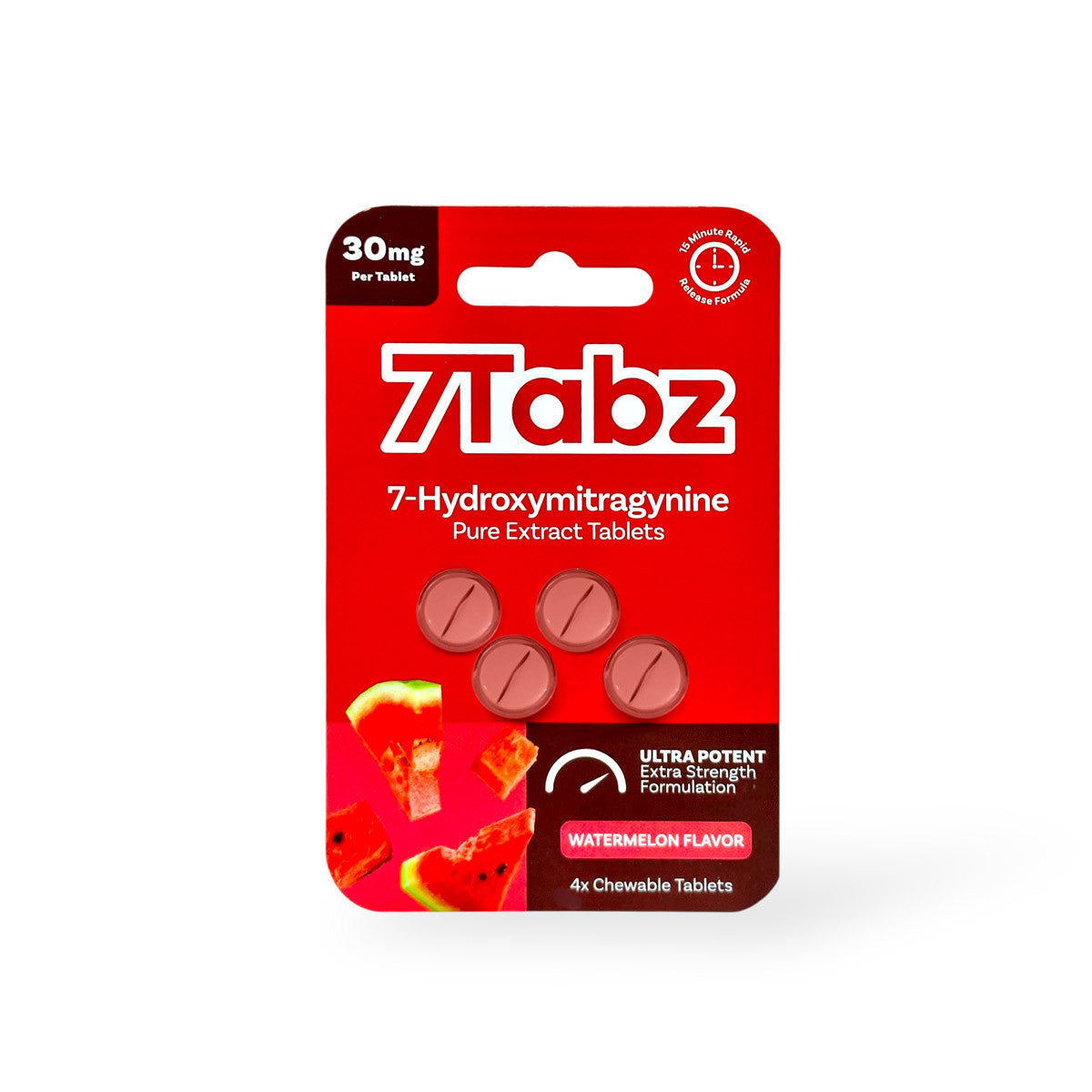 7Tabz Ultra Potent 7-OH Tablets (120mg - 4 Count)
