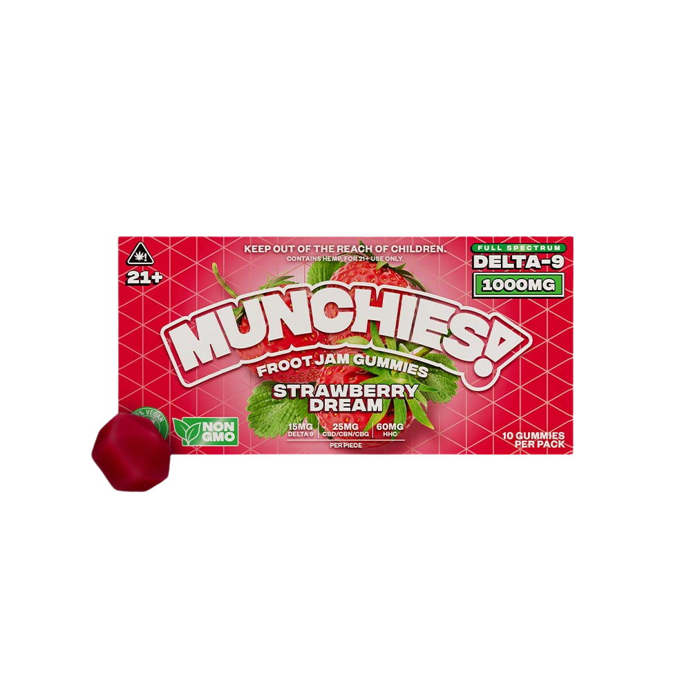 Munchies! Delta 9 Froot Jam Gummies (1000mg)