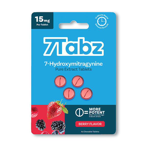 7Tabz 7-Hydroxymitragynine Pure Extract Tablets (4 Count)