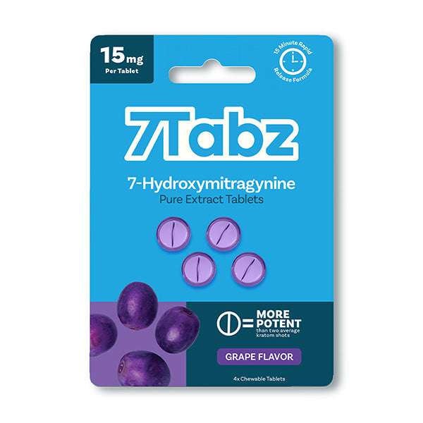 7Tabz 7-Hydroxymitragynine Pure Extract Tablets (4 Count)