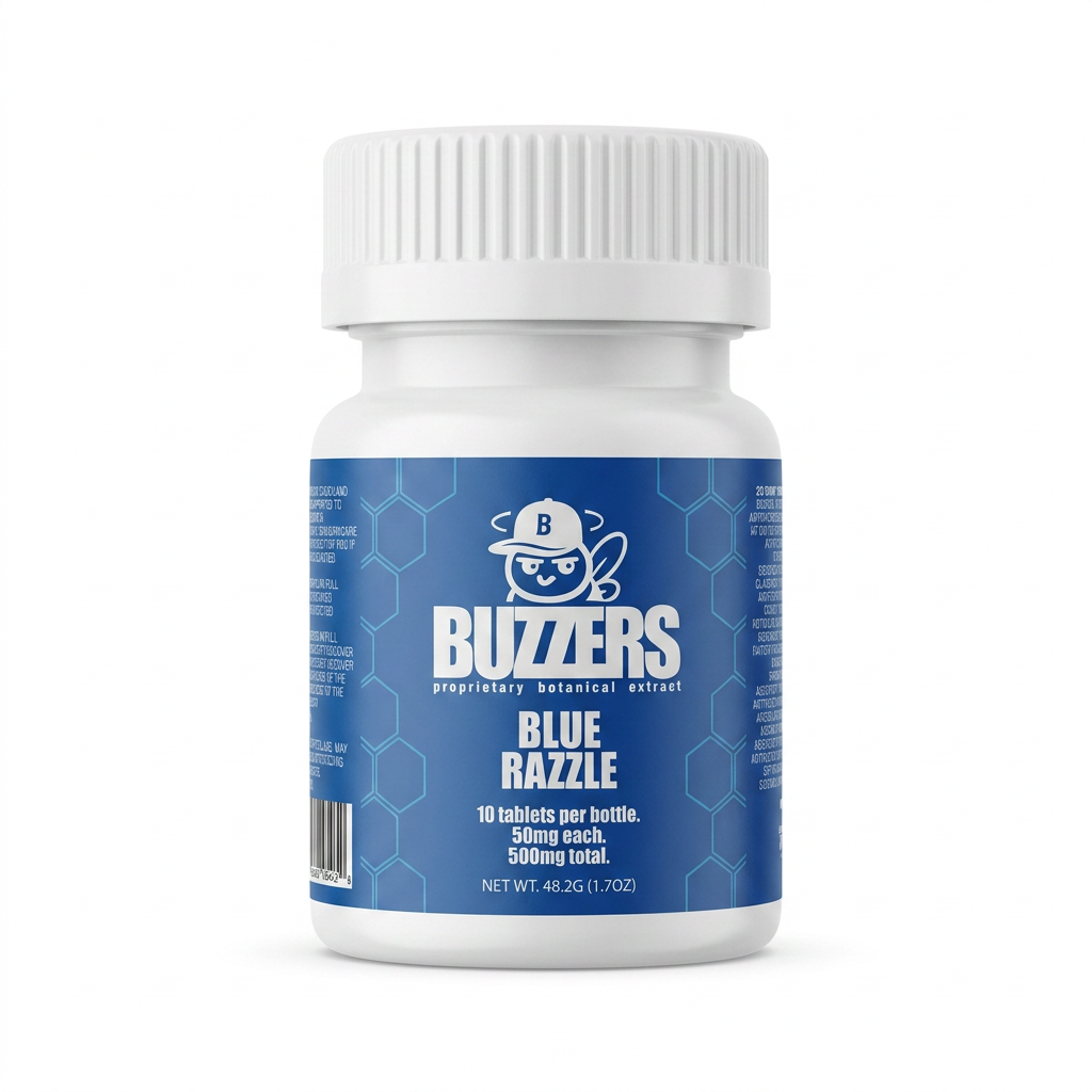 Buzzers Botanical Tablets (500mg - 10 Count)