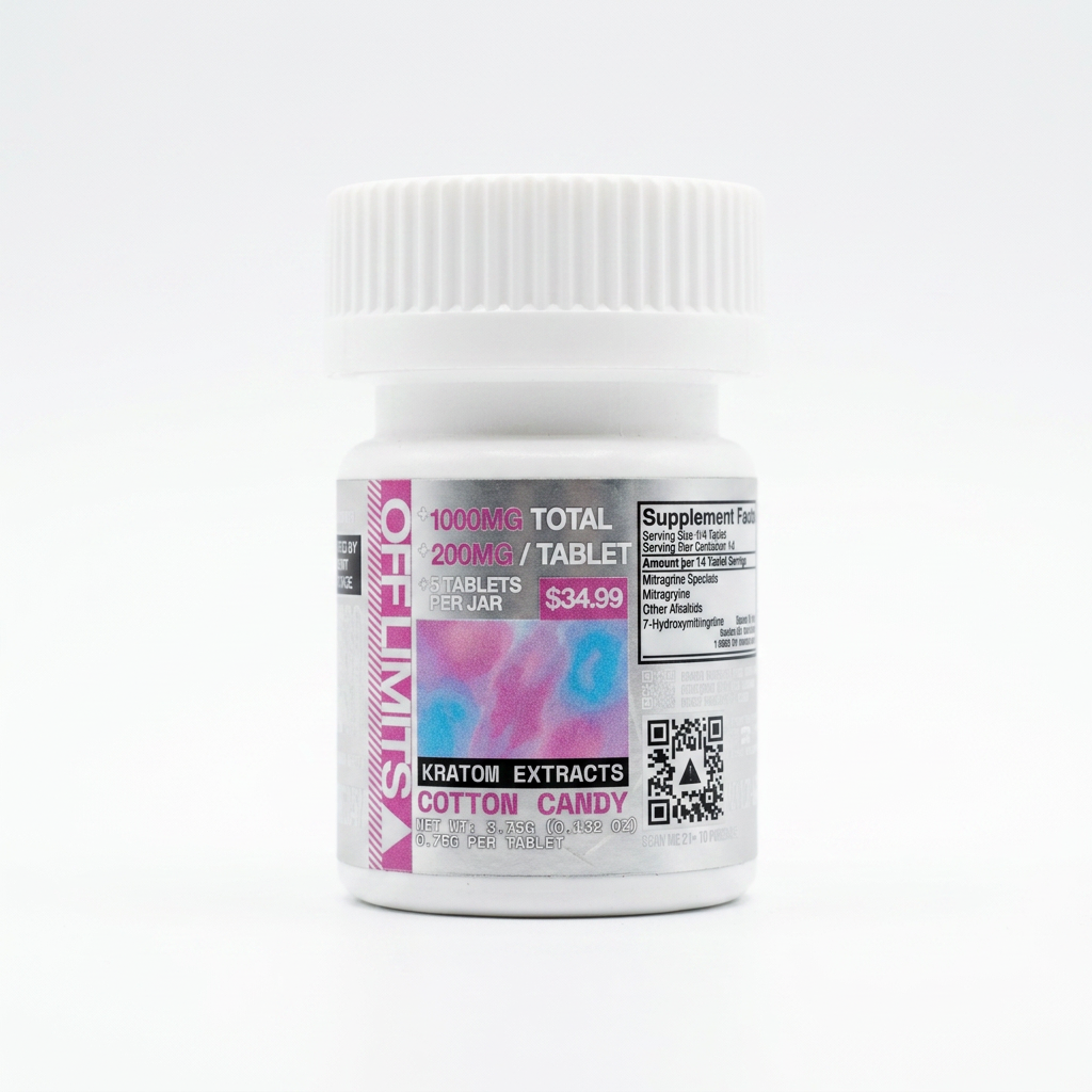 Off Limits Kratom Extract Tablets (1000mg - 5 Count)