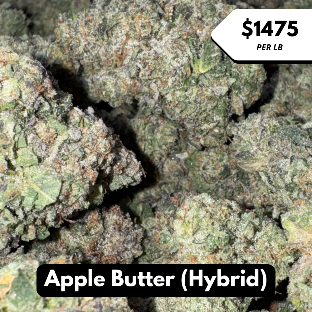 Natural THC-A Flower (Hybrid ~ Apple Butter)