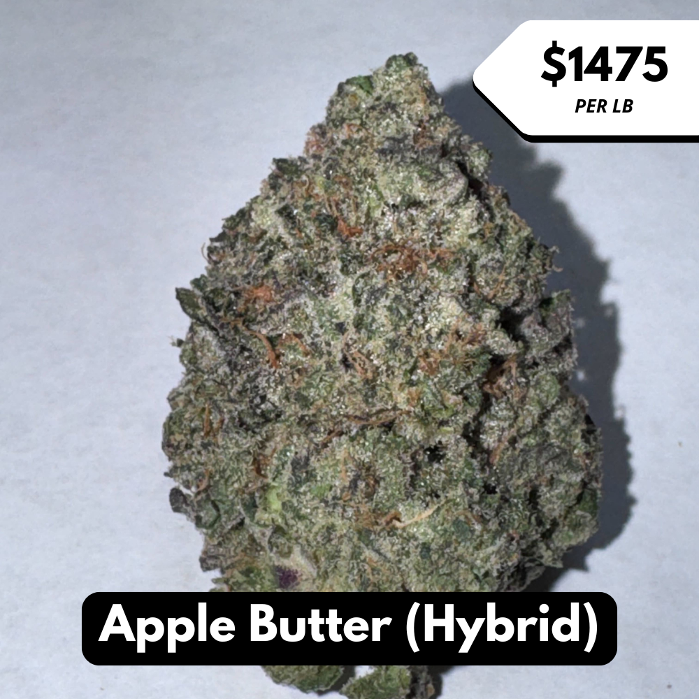 Natural THC-A Flower (Hybrid ~ Apple Butter)