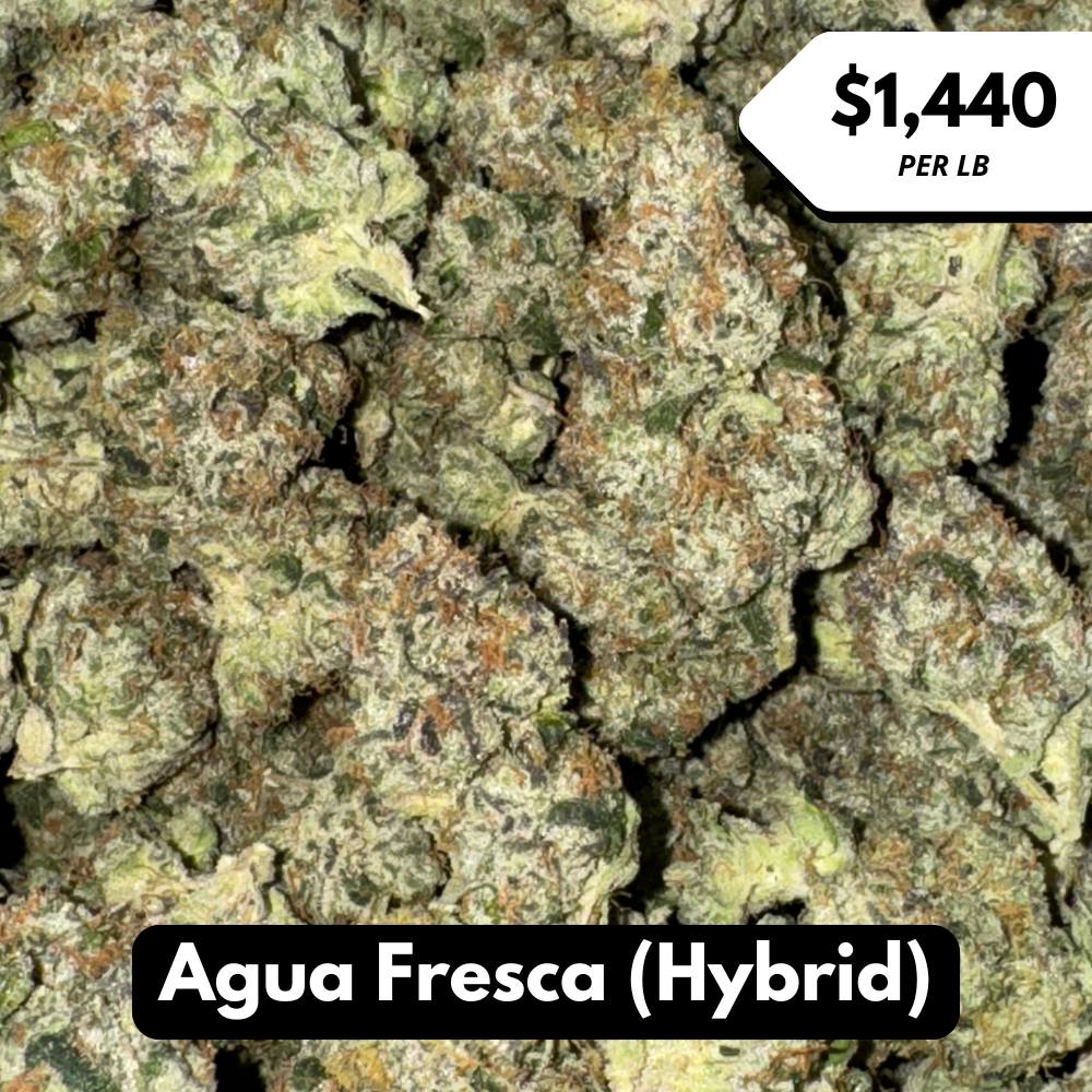 Natural THC-A Flower (Hybrid ~ Agua Fresca)