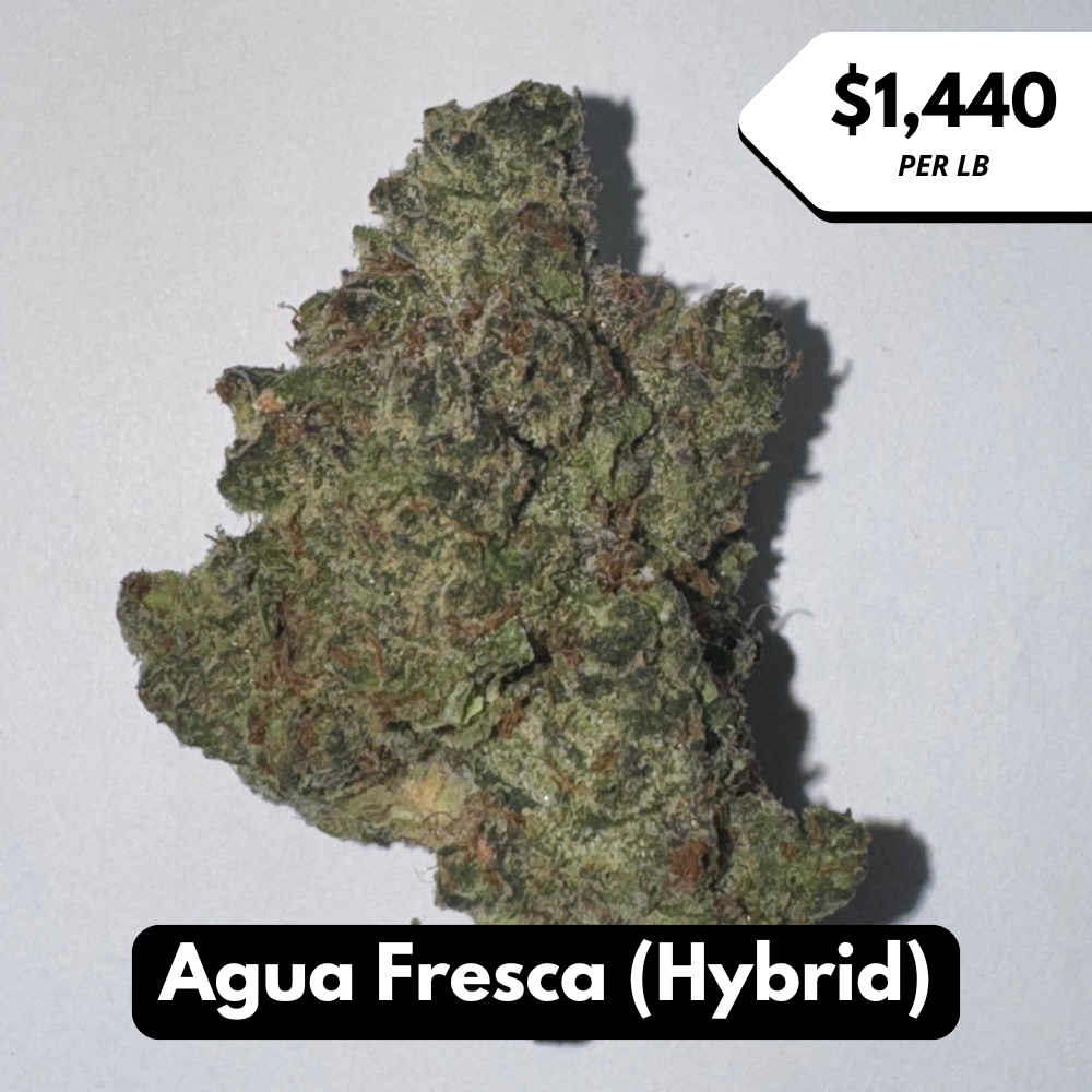 Natural THC-A Flower (Hybrid ~ Agua Fresca)