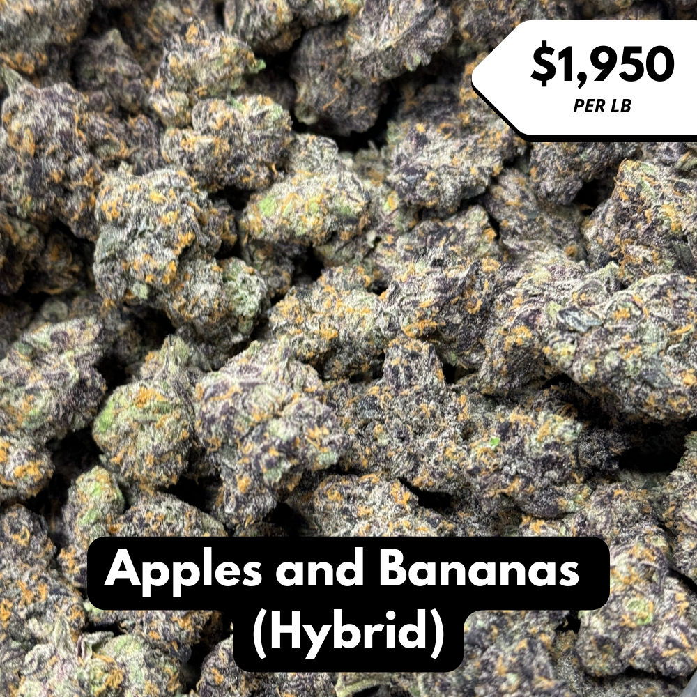 Natural THC-A Flower (Hybrid ~ Apples and Bananas)