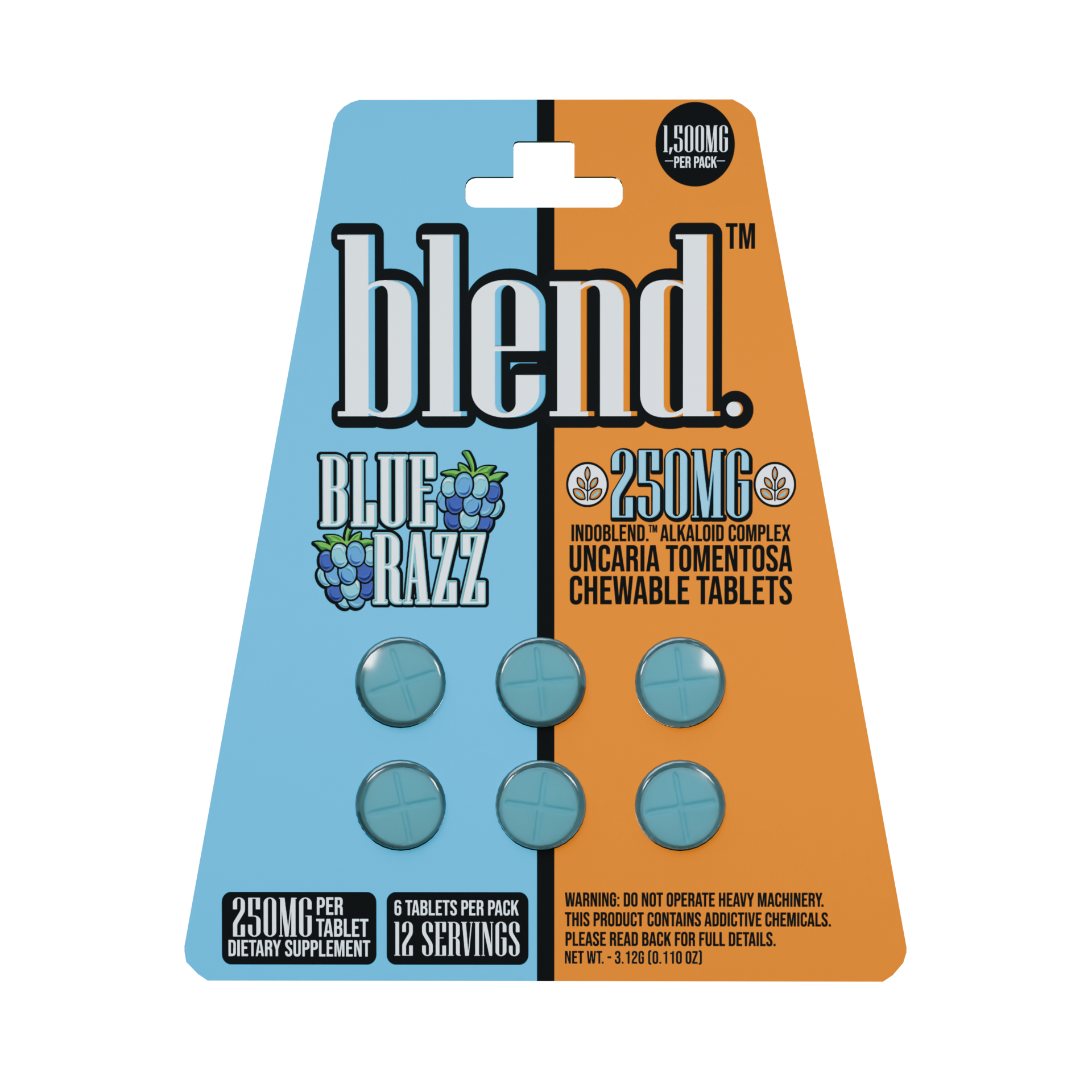 Blend IndoBlend Uncaria Tomentosa Tablets (1500mg - 6 Count)