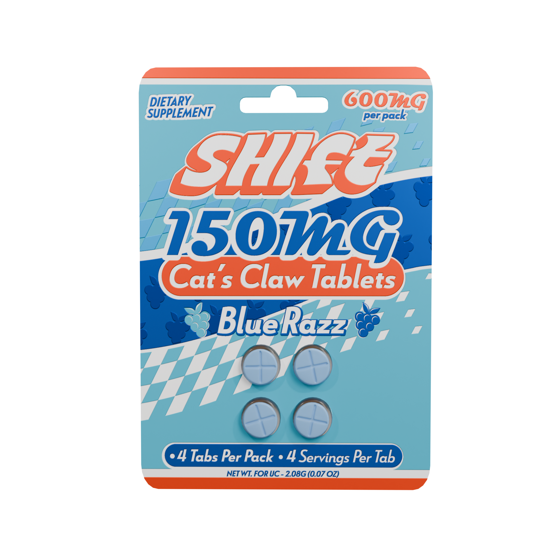 Shift Cat's Claw Tablets (600mg - 4 Count)
