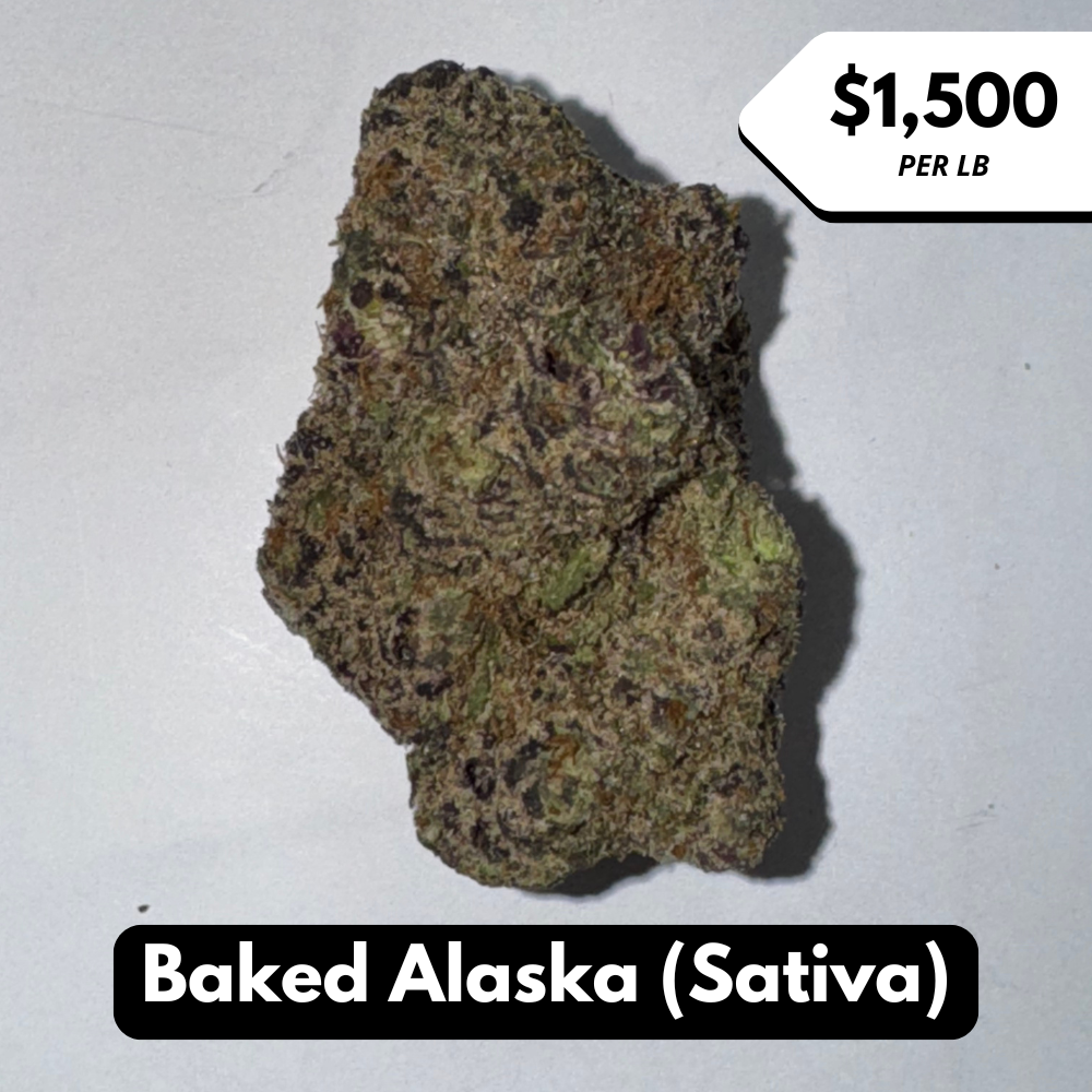 Natural THC-A Flower (Sativa ~ Baked Alaska)