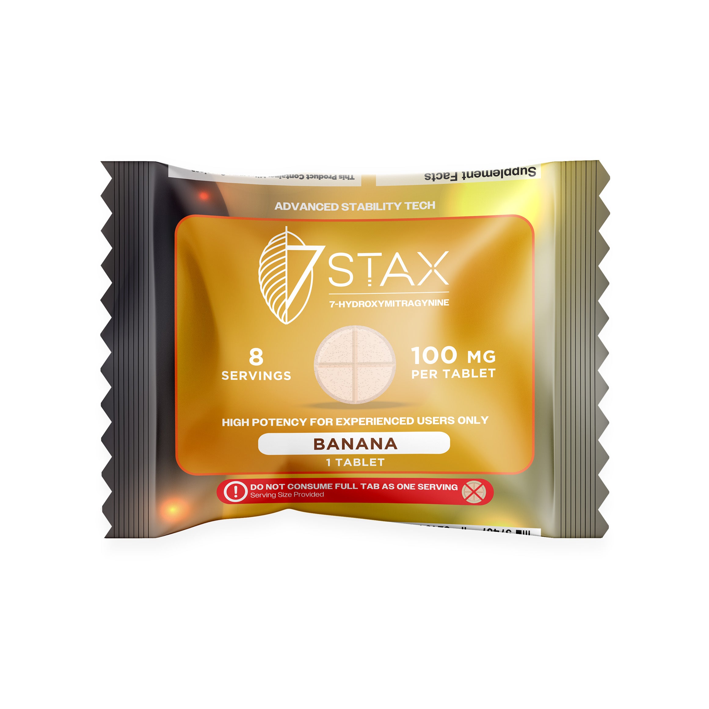 7Stax Premium 7-OH Kratom Alkaloid Tablets (100mg - 1 Count)