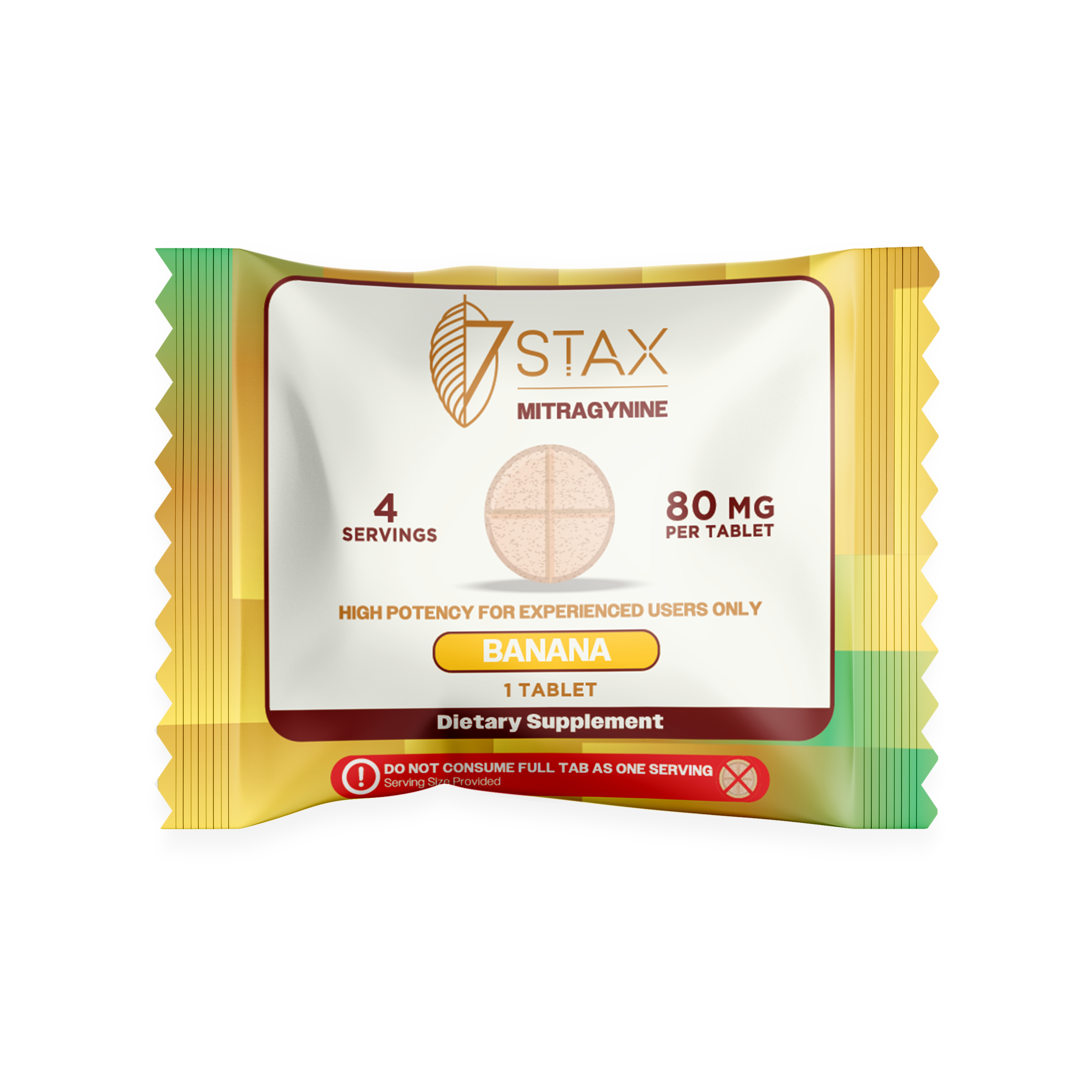7Stax Nano Tech Mitragynine Tablets (80mg - 1 Count)